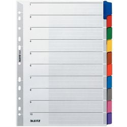 Blanco tabbladen leitz mylar 4321 kleurenassortiment bopet