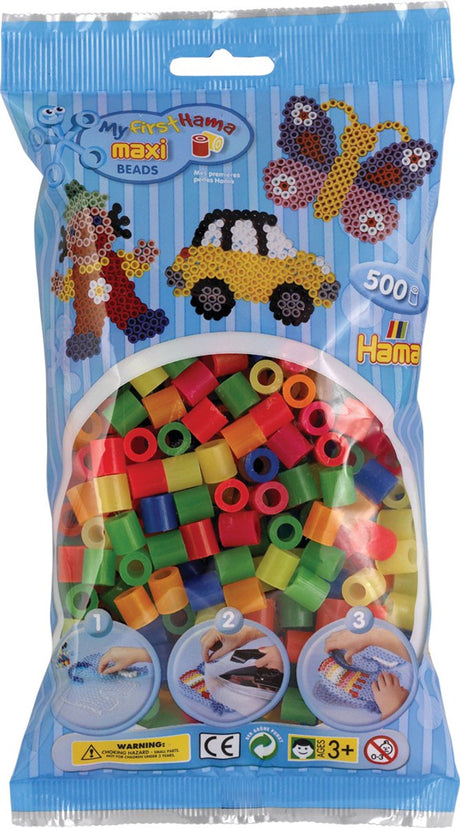 Hama perles thermocollantes maxi mix '500 pièces'