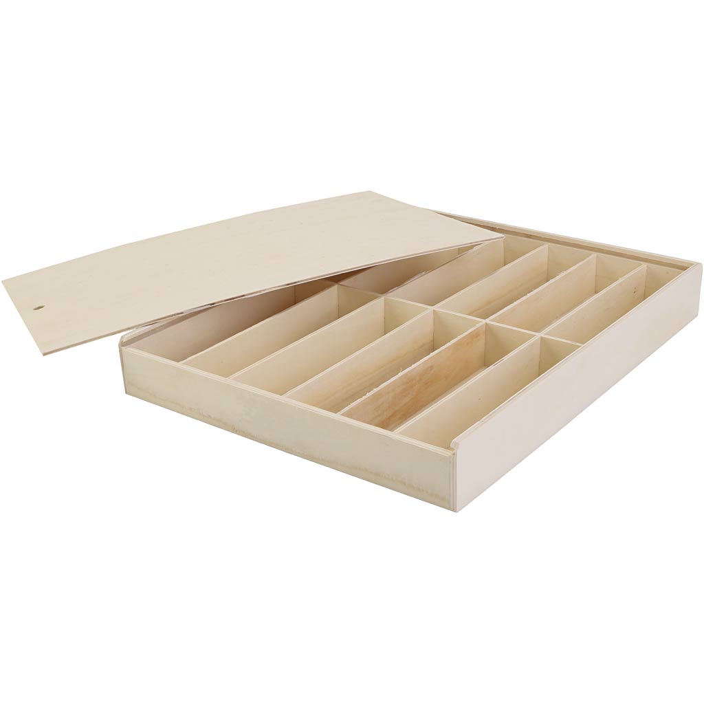 Https : www.ccobby.nl boîte-en-bois-avec-couvercle-dimensions-29x37x5-cm-1-pièce