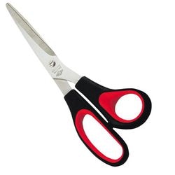 Ciseaux wedo rouge, noir 21 cm