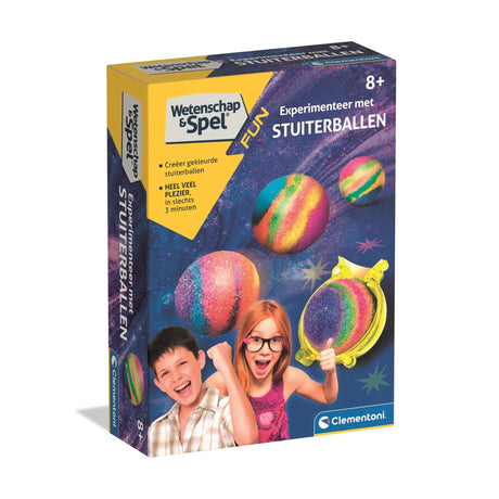 Balles rebondissantes de science et de jeu Clementoni