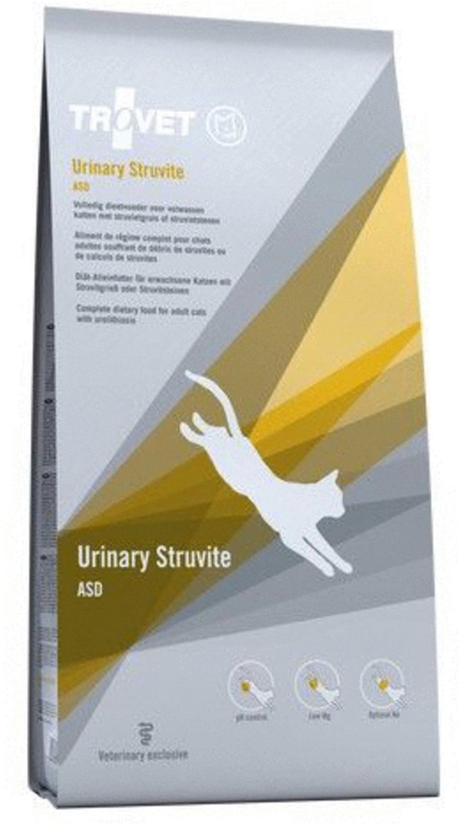 0 0 trovet asd struvite urinaire chat - nourriture diététique pour chat - 2,5 kg