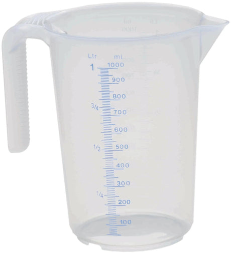 Südpfalzwerkstatt verre doseur verre doseur 2 balances 1l transparent, empilable