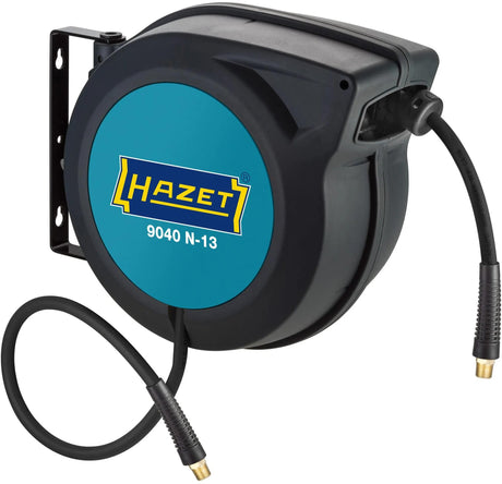 Enrouleur de tuyau d'air comprimé Hazet 9040n-13 Enrouleur de tuyau 1 2 tubes de 15 m