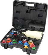 Ks tools ks-tools entonnoir de remplissage master master entonnoir de remplissage d'huile 24 pièces, angle de rotation
