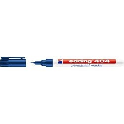 Marqueur permanent edding 404 pointe ronde 0,75 mm bleu