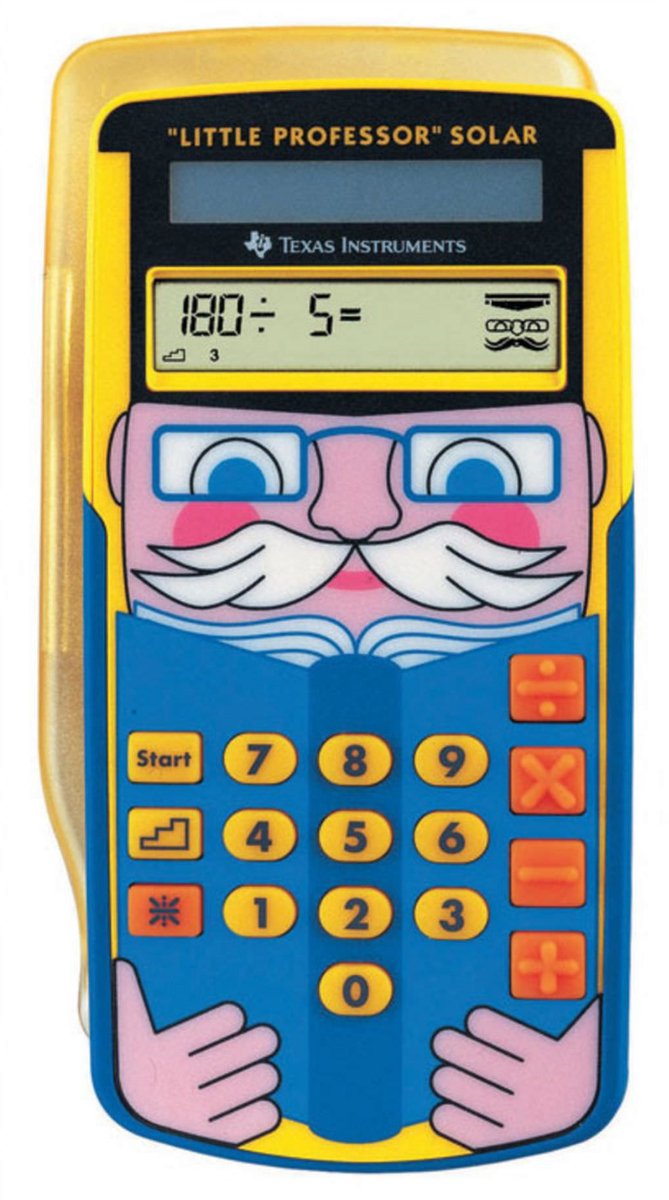 Texas instruments calculatrice petit professeur solaire