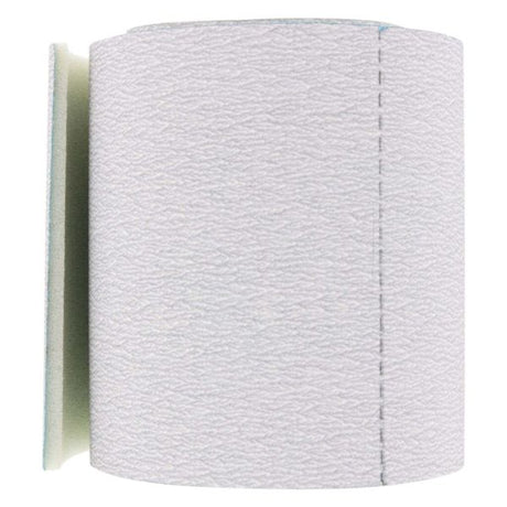 Patin de ponçage Master grain 240 moyen 11,5 x 12,5 cm - en rouleau - blanc