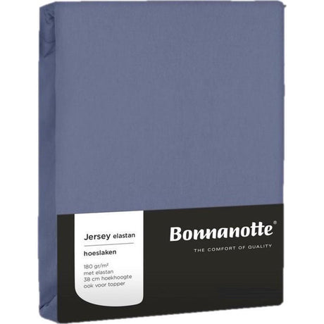 Bonnanotte drap housse jersey élasthanne denim 90x200cm