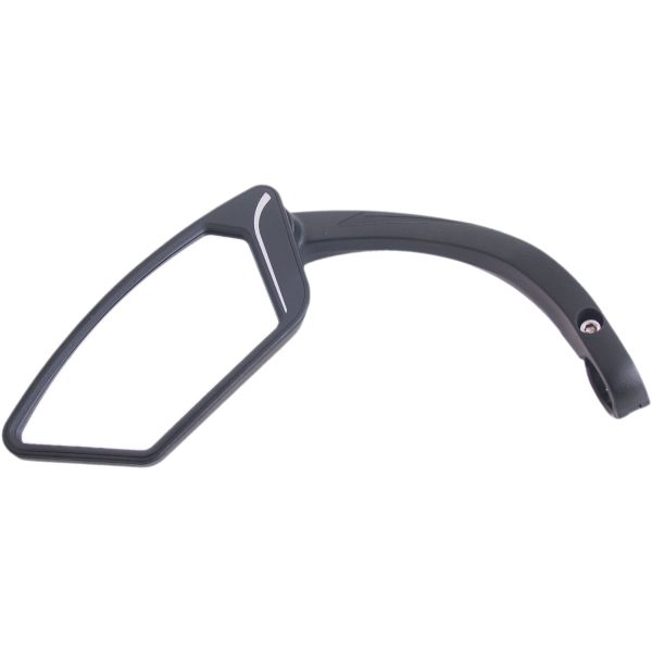 Miroir sur la direction multi-angle de vélo électrique gauche. noir