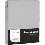 Bonnanotte drap housse jersey gris clair 90x200cm