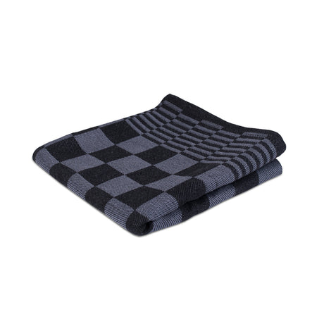 Wecoline weco torchon à carreaux noir 70x70cm (6 pièces)