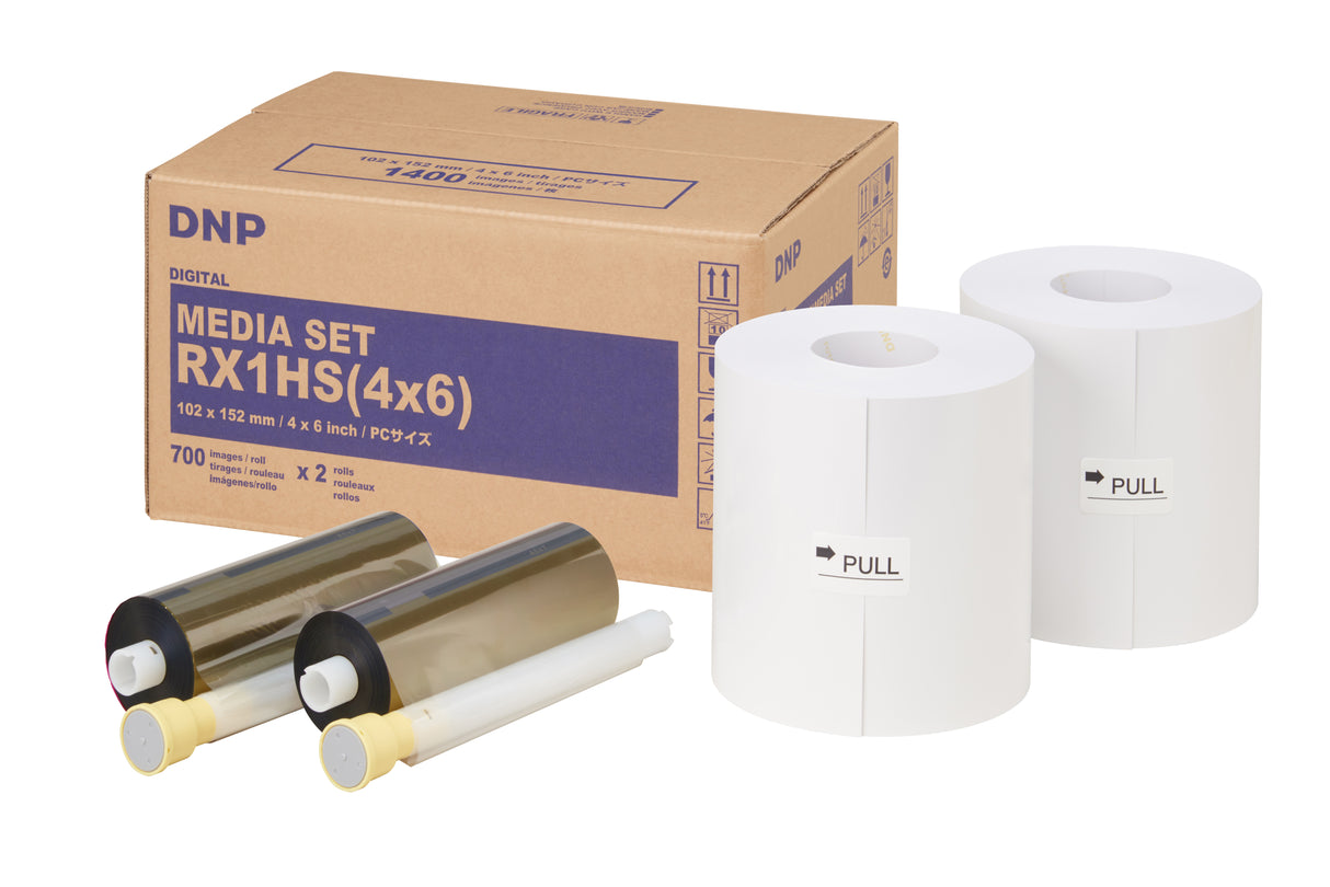 DNP Paper DSRX1HS-4X6 2 Roll � 700 St. 10x15 pour DS-RX1HS