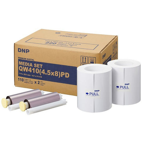 DNP Paper 220 imprime le SD standard 11x20 pour DP-QW410
