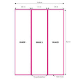 DNP Paper 2 Roll � 200 St. 15x20 perforé sur 5x20 et 10x20 cm pour DS620