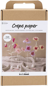 Société créative https: www.ccobby.nl hobbyset-crepepaper-flower-pastelcolors-1-box