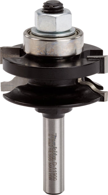 Makita accessoires profil contre-fraise + l. hm s8 - d-11900