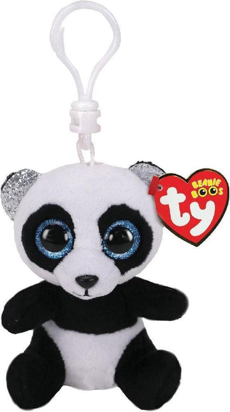 Ty Beanie Boos pince panda peluche bambou 7 cm