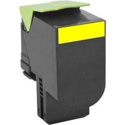 Tonercartridge lexmark 802y geel