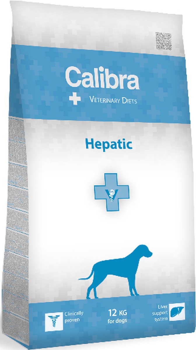 Calibra chien régimes vétérinaires hépatique 12 kg