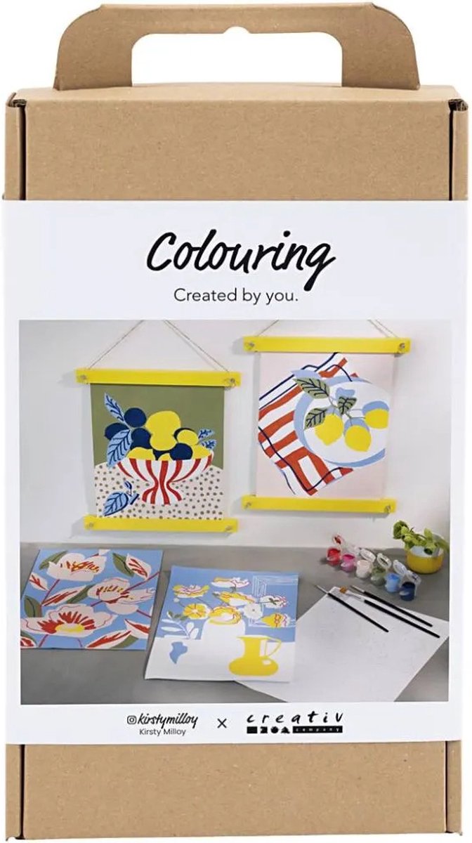 Entreprise créative https: www.ccobby.nl hobbyset-colors-painting-according-numbers-acrylicpaint-1-box