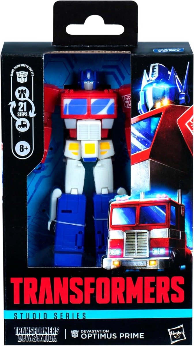 Transformers Hasbro : Devastation Studio Series Deluxe Class Action Figurine Optimus Prime 11 cm