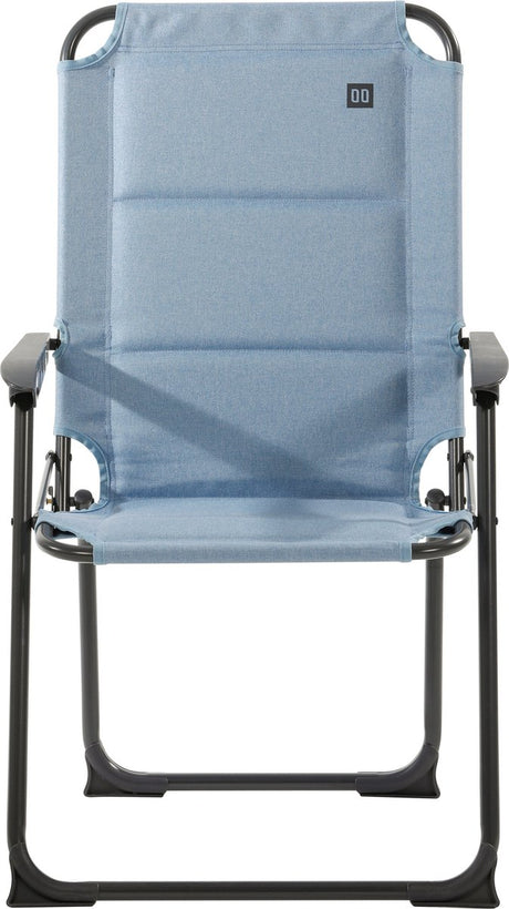 Chaise de camping compacte Travellife lago - rembourrage confortable - résistante à l'eau et aux UV - robuste et légère