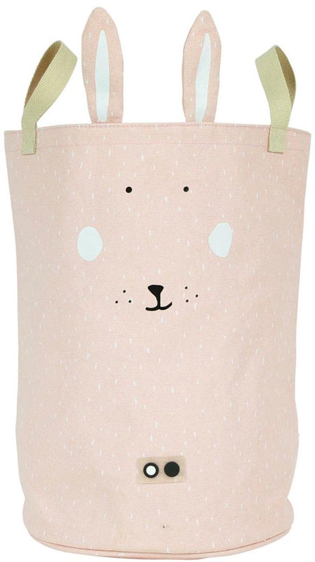 Sac à jouets Trixie petit - mrs. lapin - sac de rangement pratique pour jouets - pour garçons et filles - rose