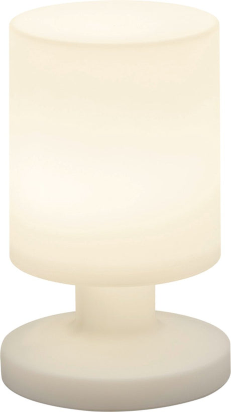 Rl vis ta lumière réalité lora - lampe de table - blanc - incl. 1x smd 1,5w - rechargeable - sans fil - éclairage extérieur - ip44