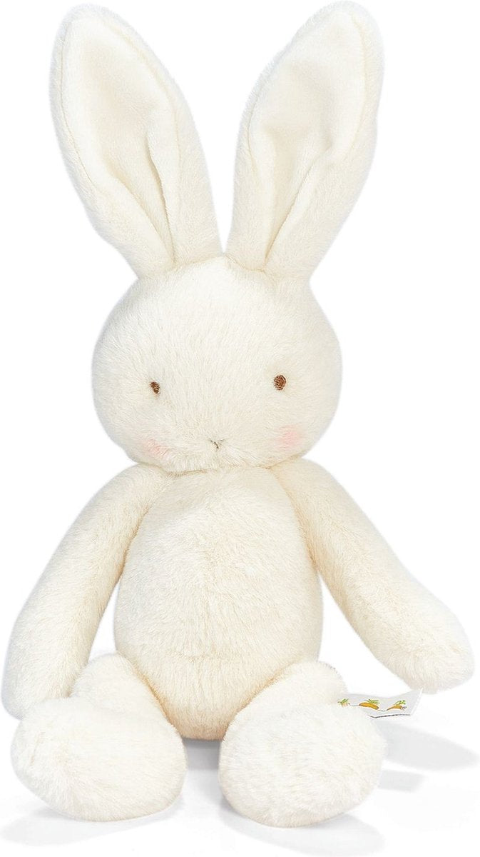 Bunnies by the Bay peluche bun bun bunny crème - peluche lapin en peluche douce 40 cm - design intemporel - détails brodés - convient aux bébés et aux enfants