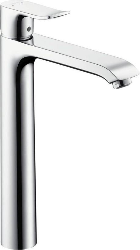 Robinet de lavabo Hansgrohe Metris - bec extra haut - avec vidage extractible