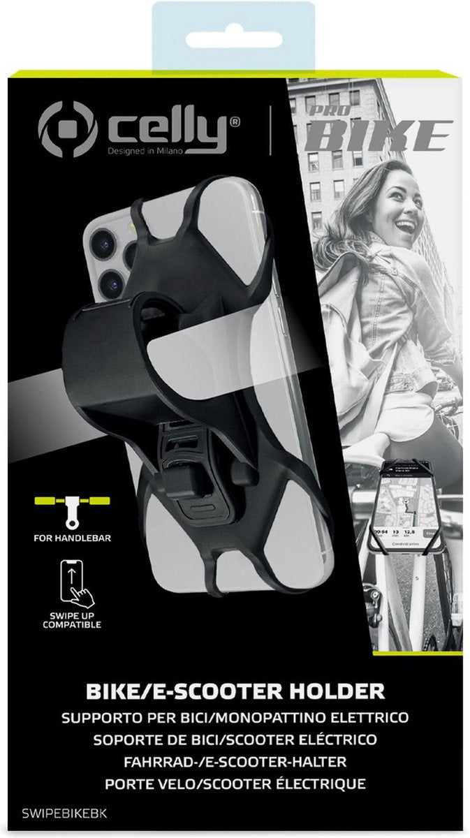 Porte-vélos celly swipebike noir