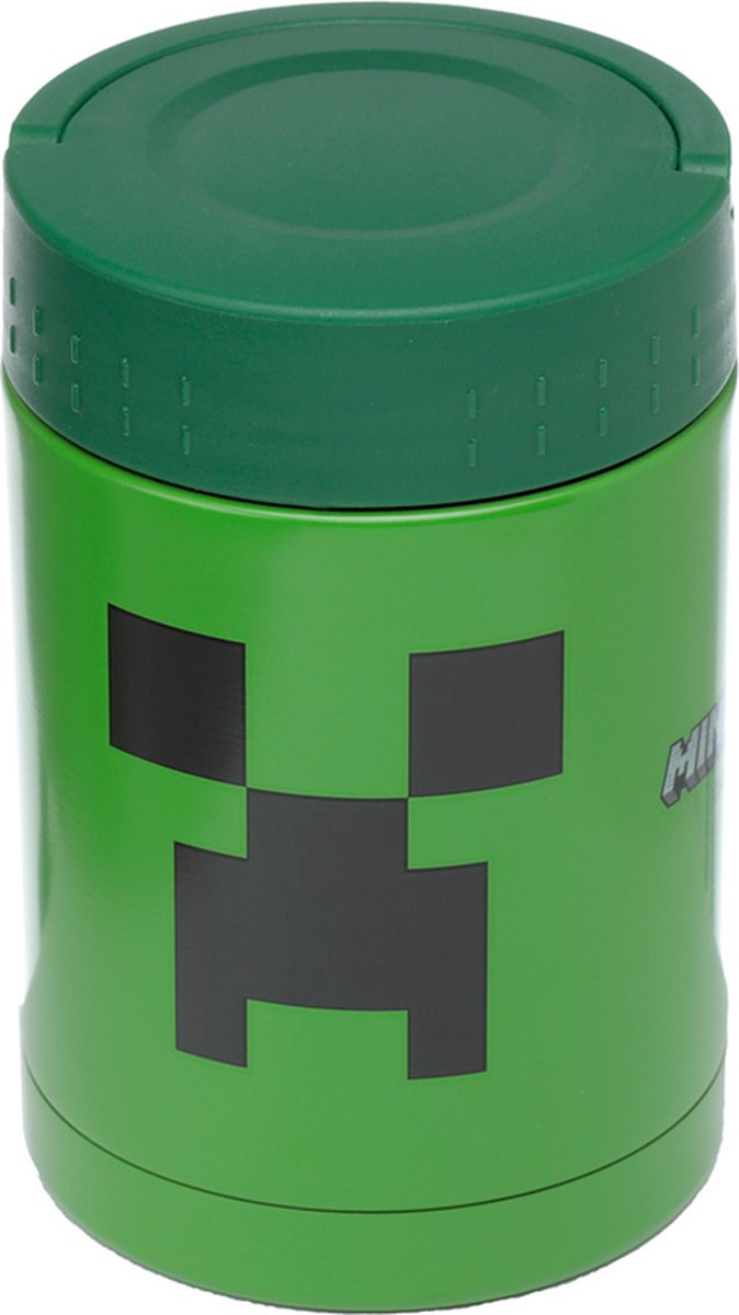 Minecraft creeper - thermos déjeuner chaud froid pot de déjeuner 500 ml
