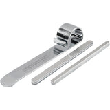 Outils de pliage Impressart et bracelets métalliques, L : 15 cm, l : 6-106 mm, aluminium, 1 set
