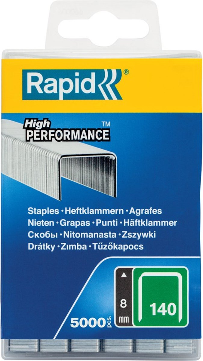Rapid nr.140 agrafes fines 8 mm - 40303089