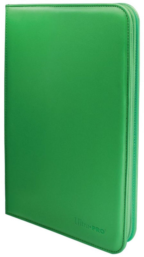 Ultrapro ultra pro - classeur pro zippé 9 pochettes vif vert