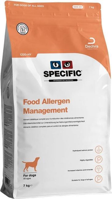 Gestion spécifique des allergènes alimentaires cdd-hy - 7 kg