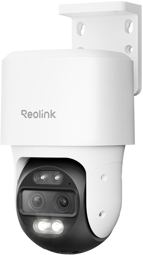 Caméra PT à double objectif Reolink 4K - Suivi automatique du zoom - Connexion POE - Recherche vidéo AI - Série Trackmix P760