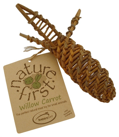 Saule carotte, premier animal de compagnie heureux de la nature