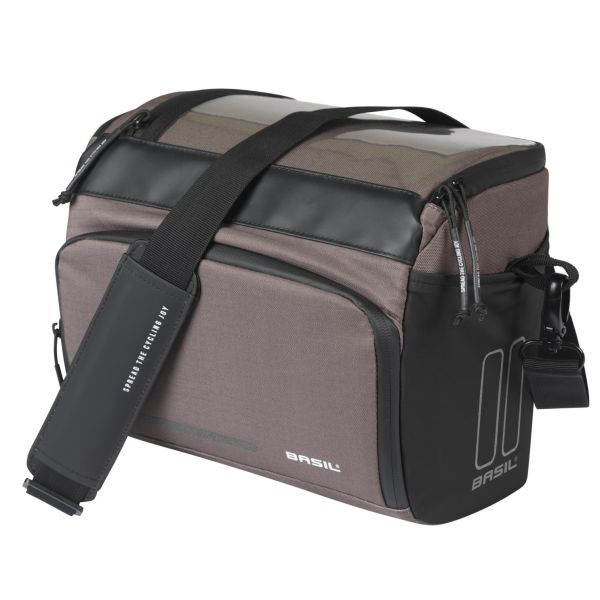 Sac de guidon Basil move kf 7-8 litres 17 x 23 x 20 cm - marron
