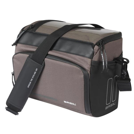 Sac de guidon Basil move kf 7-8 litres 17 x 23 x 20 cm - marron