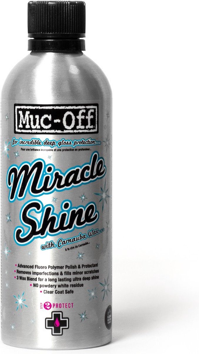 Muc-off Muc Off Miracle Shine 500 ml Spray de protection pour surfaces vernies