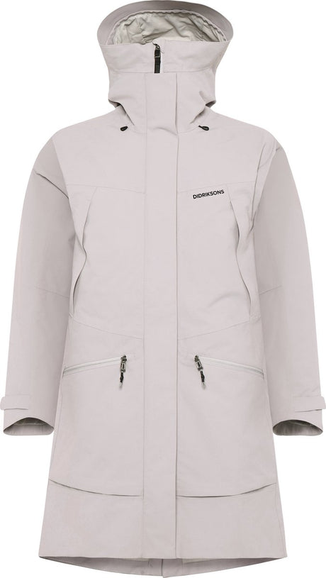 Didriksons veste outdoor femme ilma wns parka 8 - brume lever du soleil