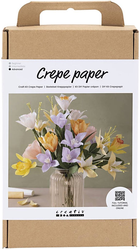Creativ Company Hobbyset Cread Paper Flower Flowers