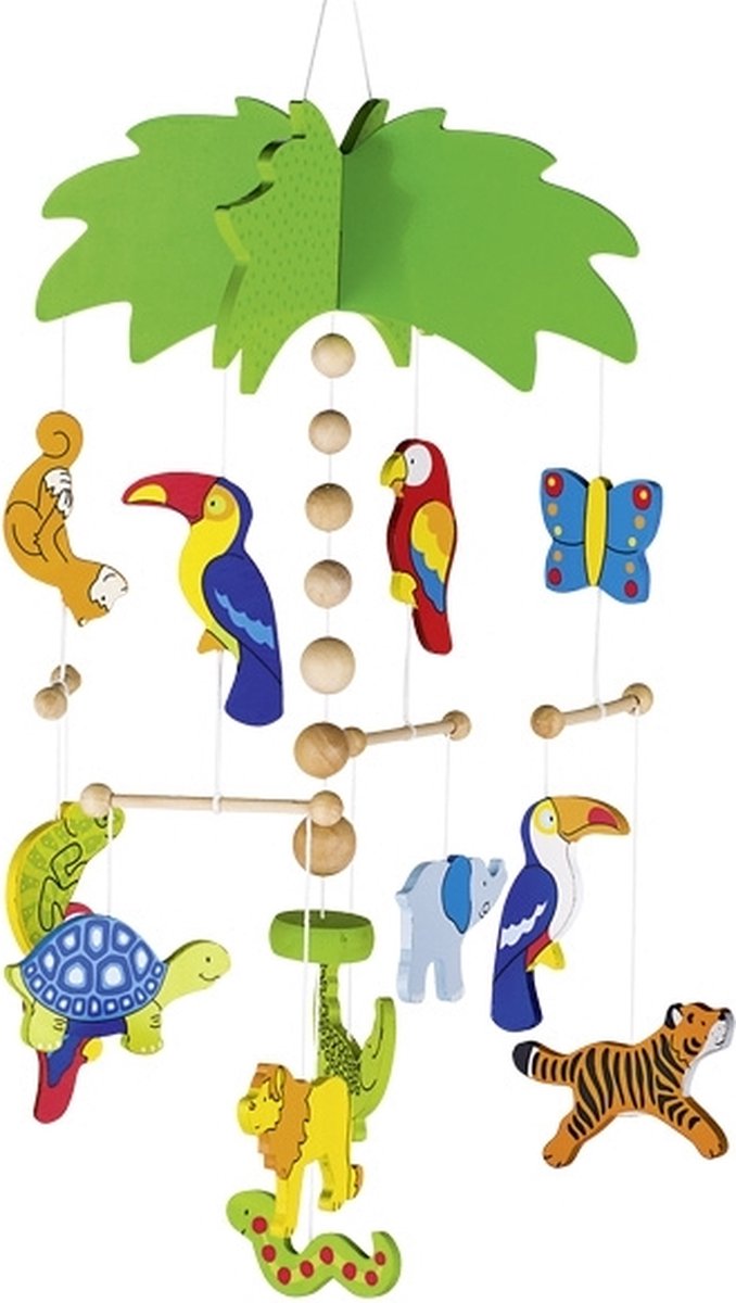 Palmier mobile en bois Goki