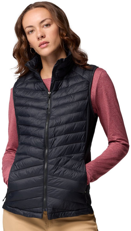 Columbia Powder Pass™ III Hybrid Vest Gilet d'extérieur pour femme - Noir