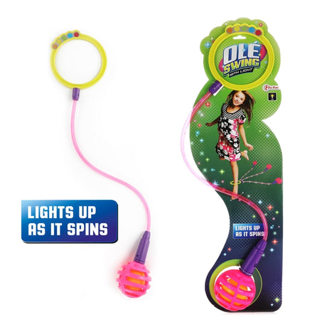 Toi-toys toi toys ole jeu de balançoire avec lumière dans la corde