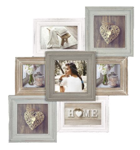 Cadre photo Zep ty381 airolo pour 7 photos