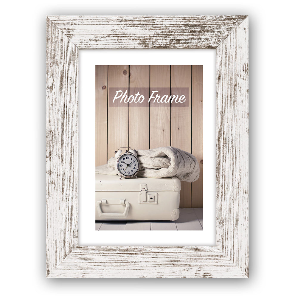 Cadre photo Zep v21356 nelson 6 lavage blanc 30x45 35x50 cm