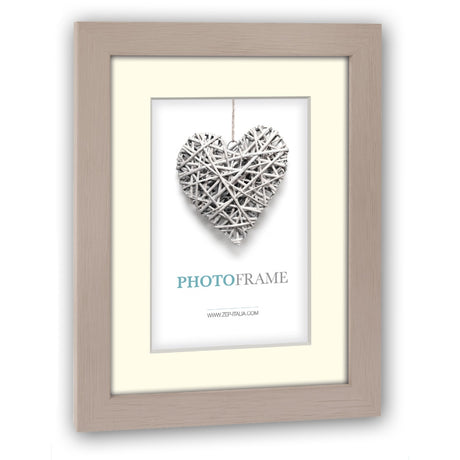 Cadre photo Zep v32342 régent 2 taupe 20x30 30x40 cm